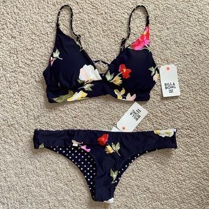 NWT Billabong reversible bikini